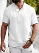 Classic Wrinkled Texture Multi-Color Sleeved Shirt