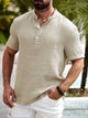Classic Wrinkled Texture Multi-Color Sleeved Shirt