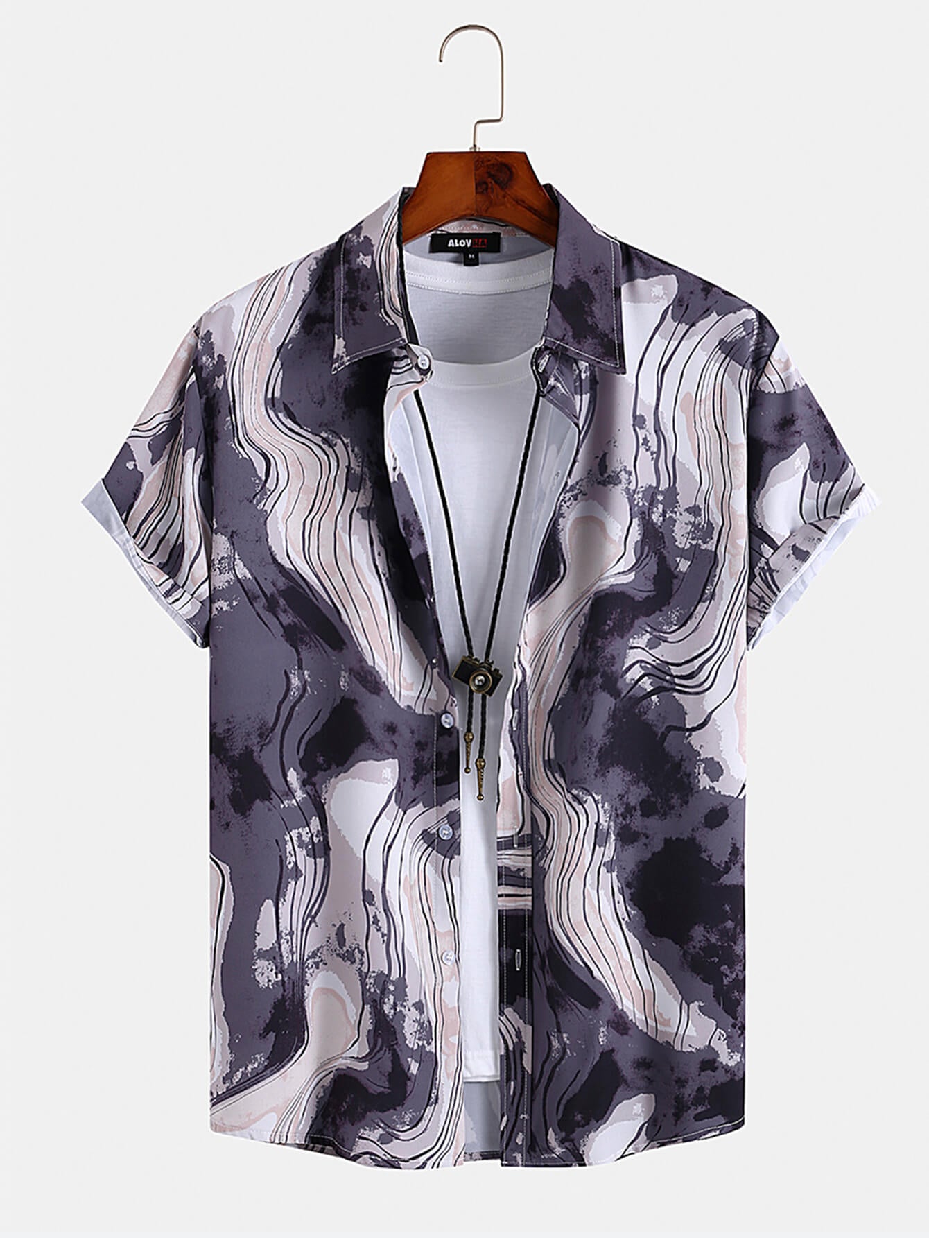 Abstract Tie Dye Shirt