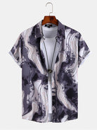 Abstract Tie Dye Shirt