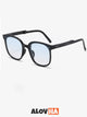 All-Match Square Black Frame Sunglasses
