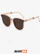 All-Match Square Black Frame Sunglasses