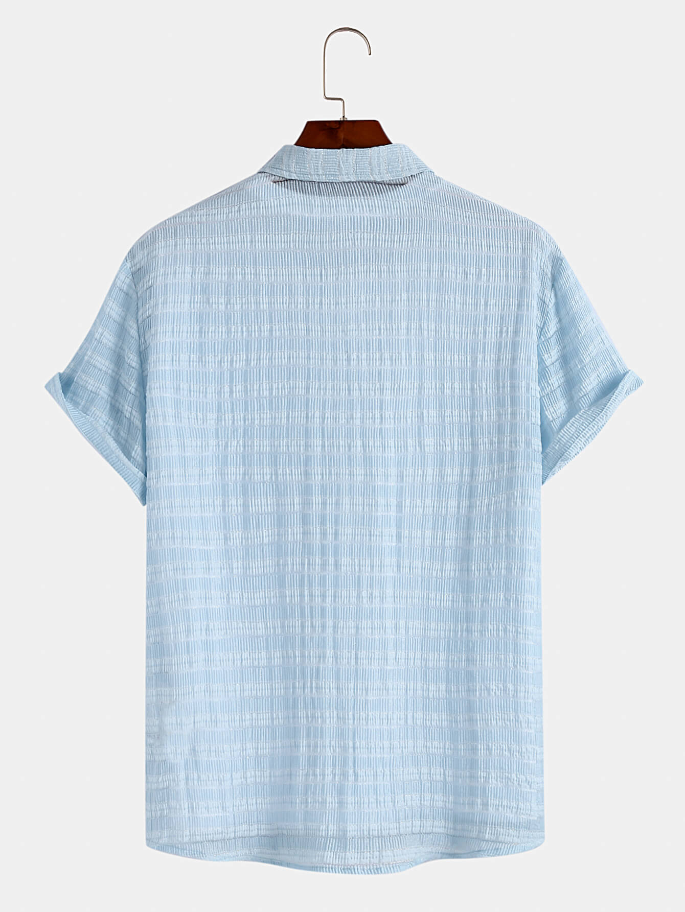 Breathable Lapel Collar Shirt