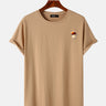 Cartoon Mushroom Print T-Shirt