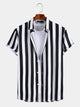Business Striped Shirt