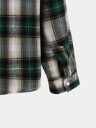 Casual Plaid Hooded Long Sleeve Button Down Shirt