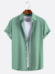 Casual Solid Color Shirt