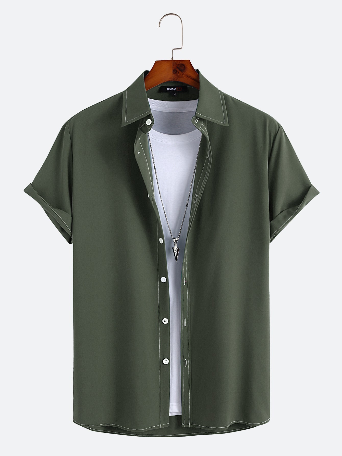 Casual Solid Color Shirt