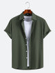 Casual Solid Color Shirt