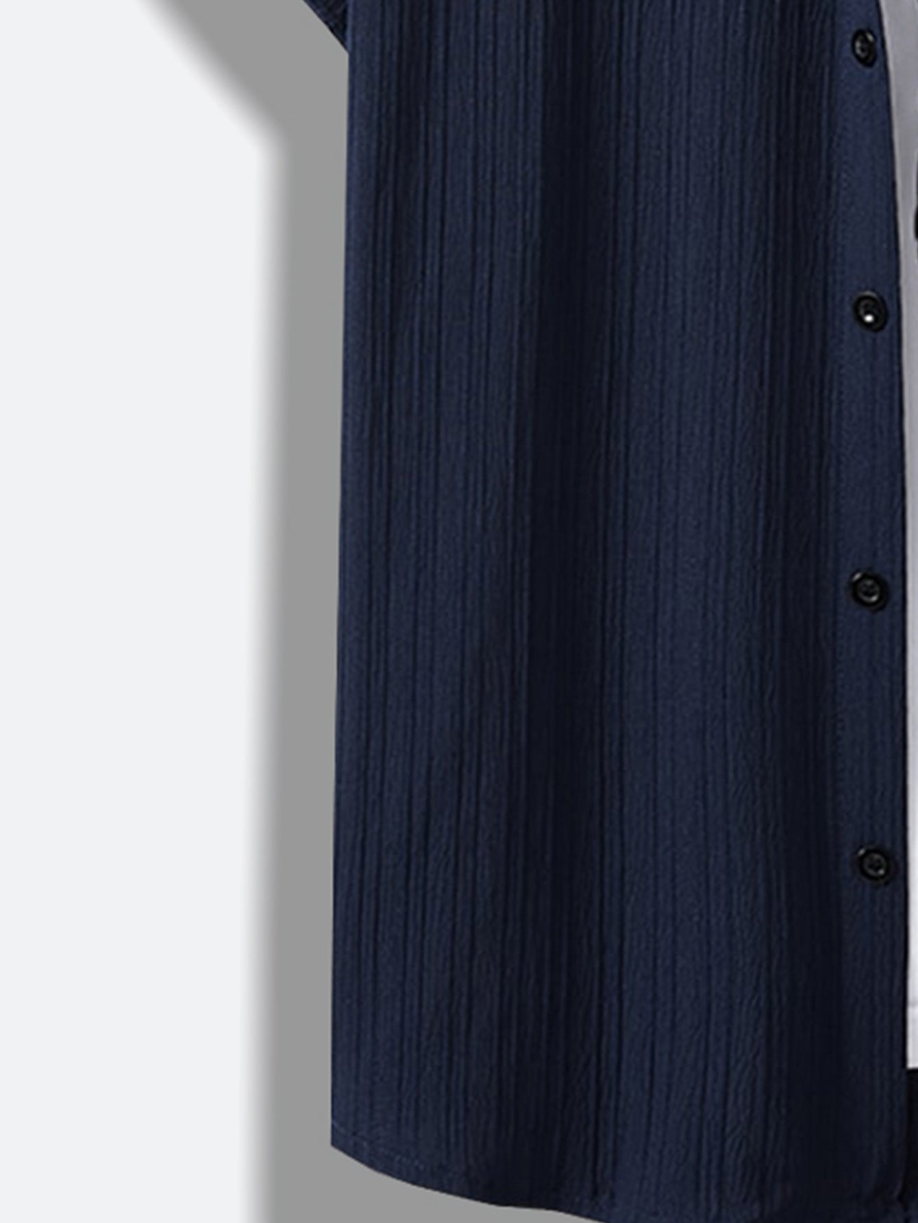 Casual Solid Stripe Shirt