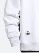 Casual Sweatshirt Men's Fake Two Piece Solid Color Round Neck Fashion Long Sleeves