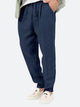 Solid Color Cotton Linen Trousers