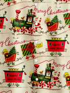 Christmas Train Lapel Shirt