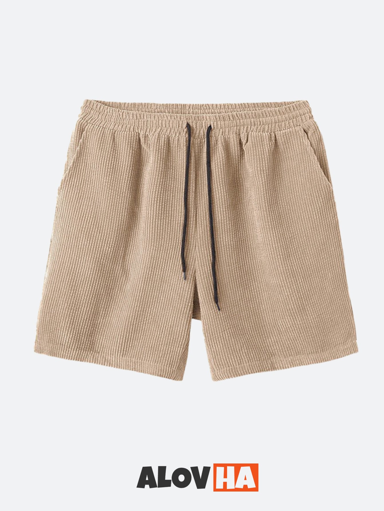 Corduroy Drawstring Shorts
