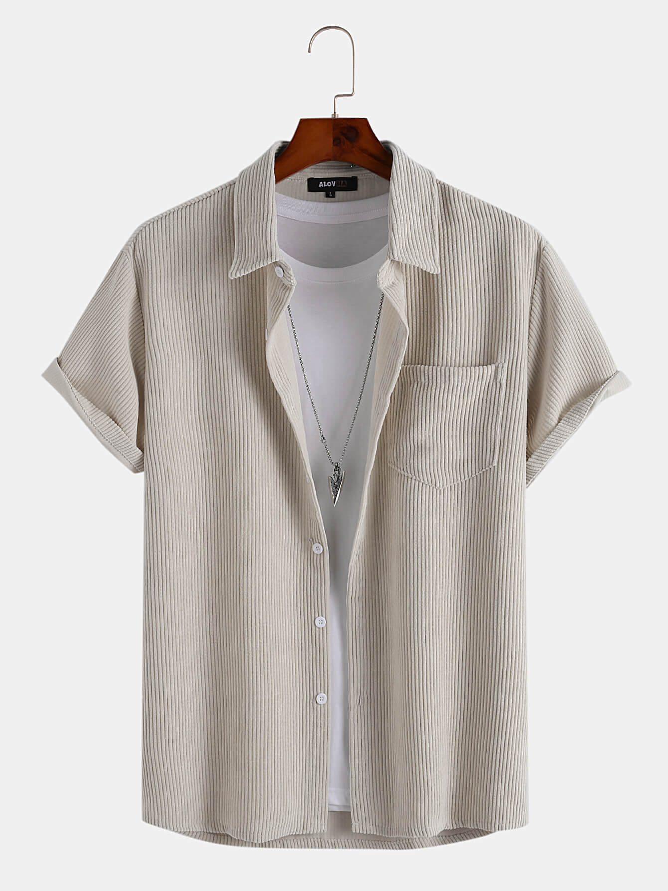 Corduroy Texture Shirt