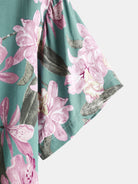 Elegant Floral Print Shirt