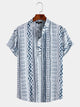 Ethnic Geometric Totem Shirt