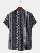 Ethnic Geometric Totem Shirt