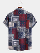 Ethnic Paisley Pattern Shirt