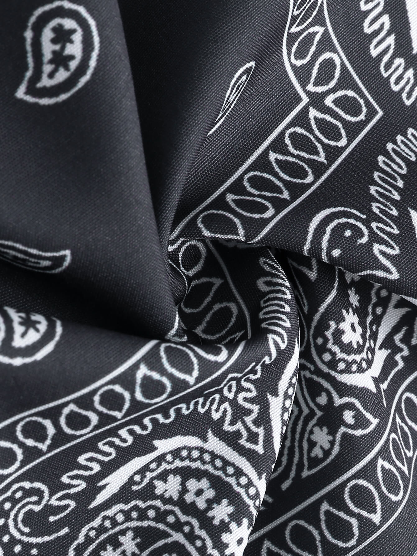 Ethnic Paisley Print Shirt