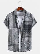 Ethnic Paisley Print Shirt