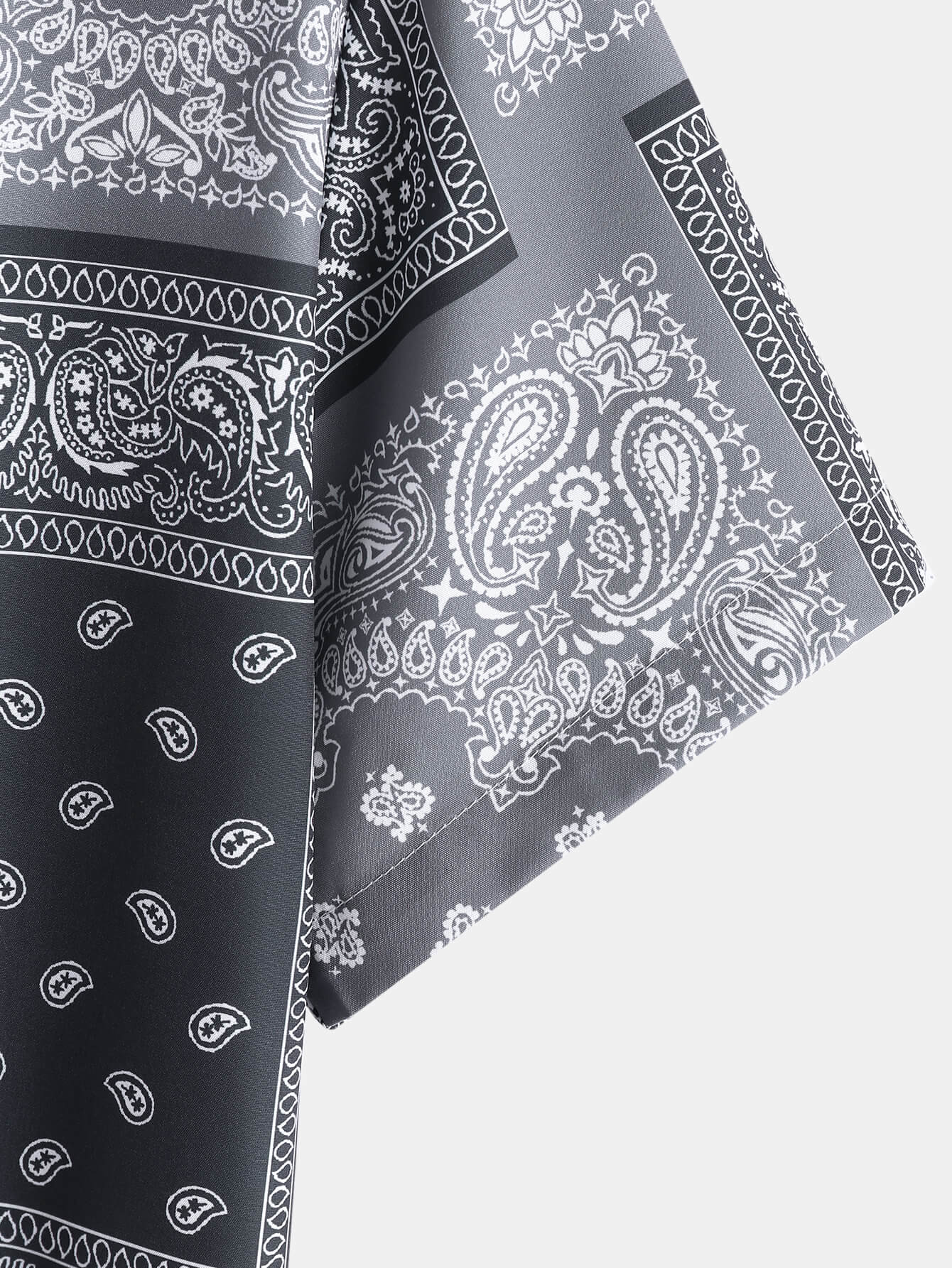 Ethnic Paisley Print Shirt