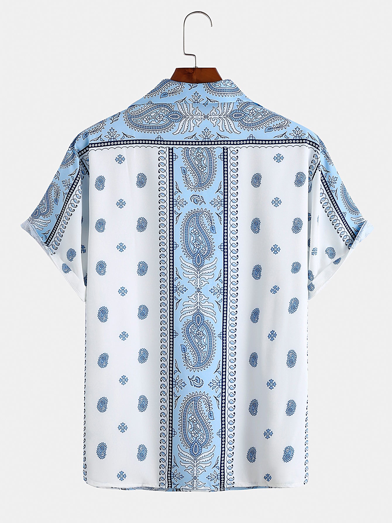 Ethnic Totem Paisley Lapel Shirt