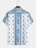Ethnic Totem Paisley Lapel Shirt