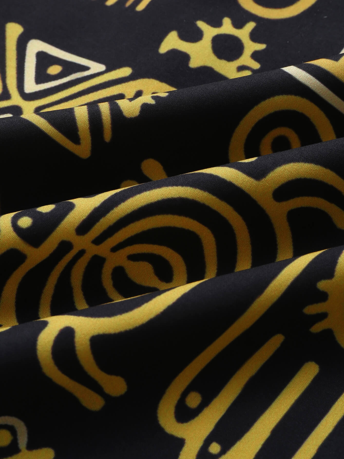 Ethnic Totem Retro Print Shirt