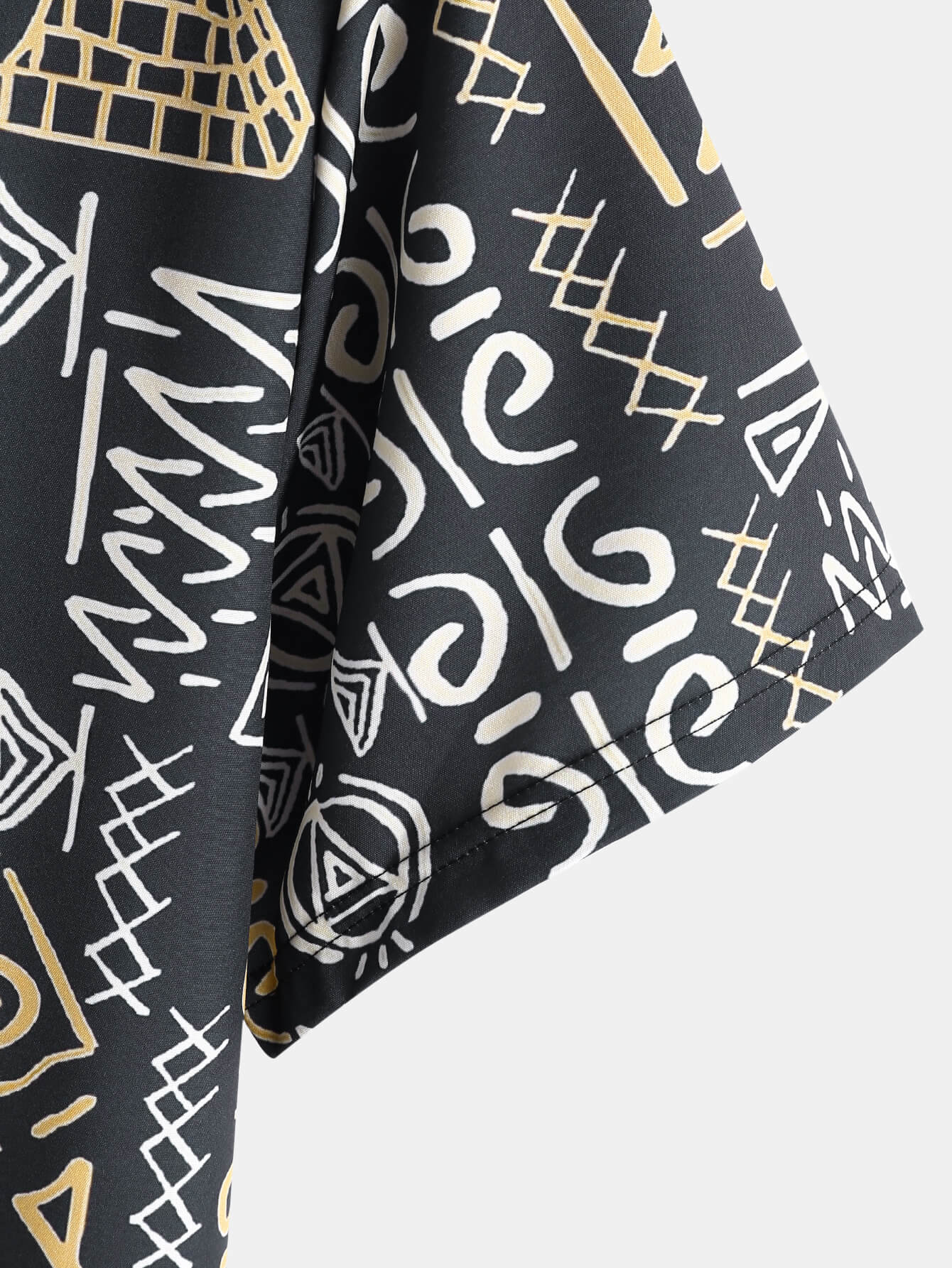 Ethnic Totem Retro Print Shirt