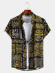 Ethnic Totem Retro Print Shirt