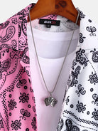 Ethnic Vintage Panel Paisley Shirt