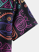 Ethnic Vintage Totem Print Shirt