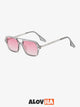 Fashion Square Frame Polarized Sunglasses