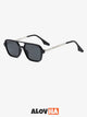 Fashion Square Frame Polarized Sunglasses