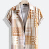 Geometric Irregular Pattern Shirt