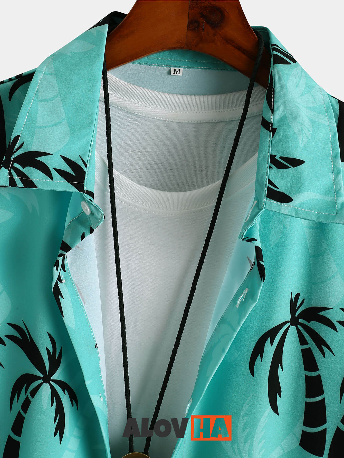 Hawaiian Cartoon Coconut Tree Print Shirt