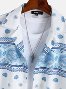 Ethnic Paisley Floral Shirt