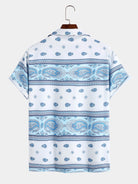 Ethnic Paisley Floral Shirt