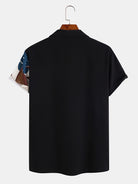 Hawaiian Vacation Leaf Panel Shirt