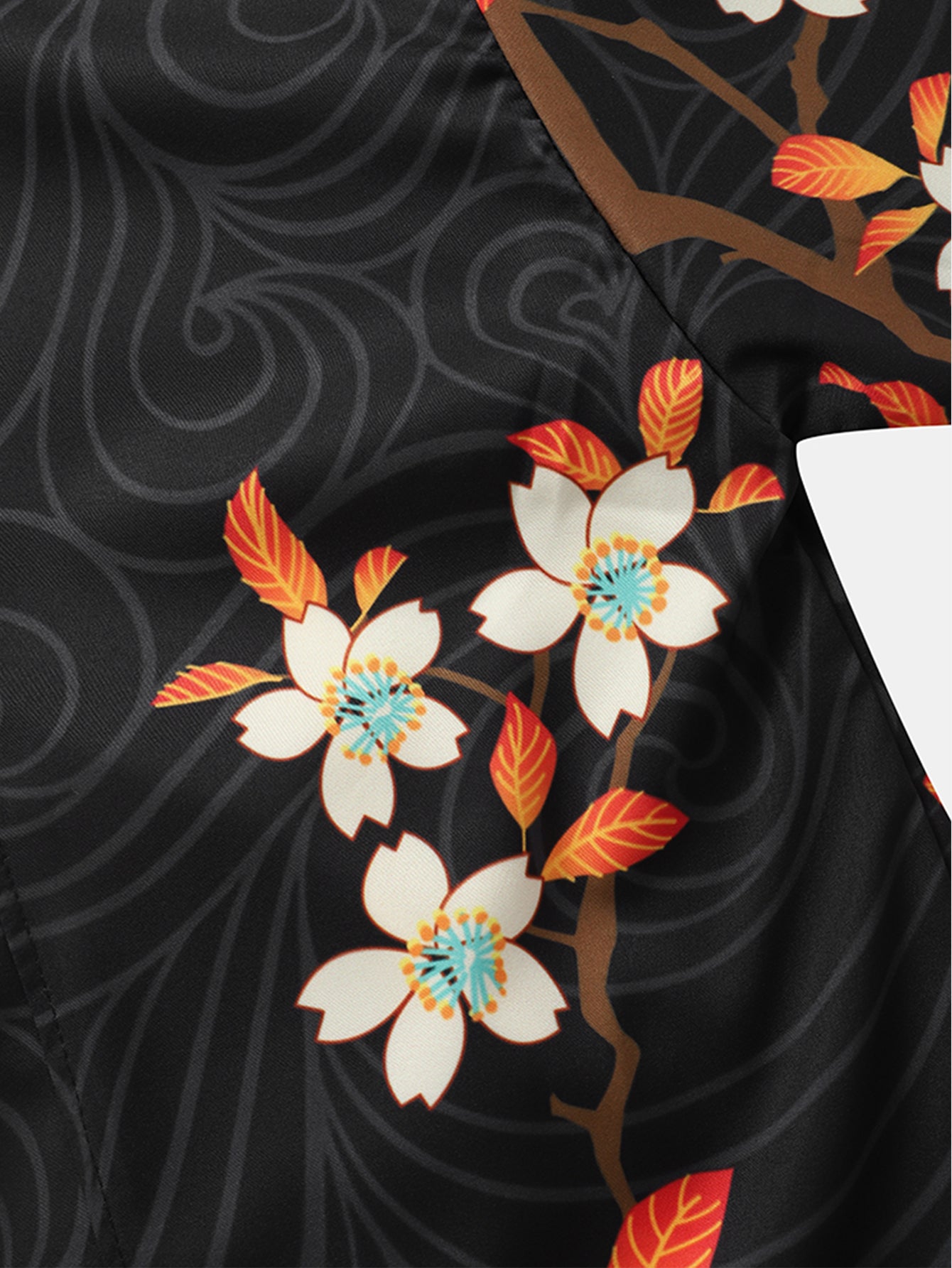 Cherry Kimono Two-Piece Set