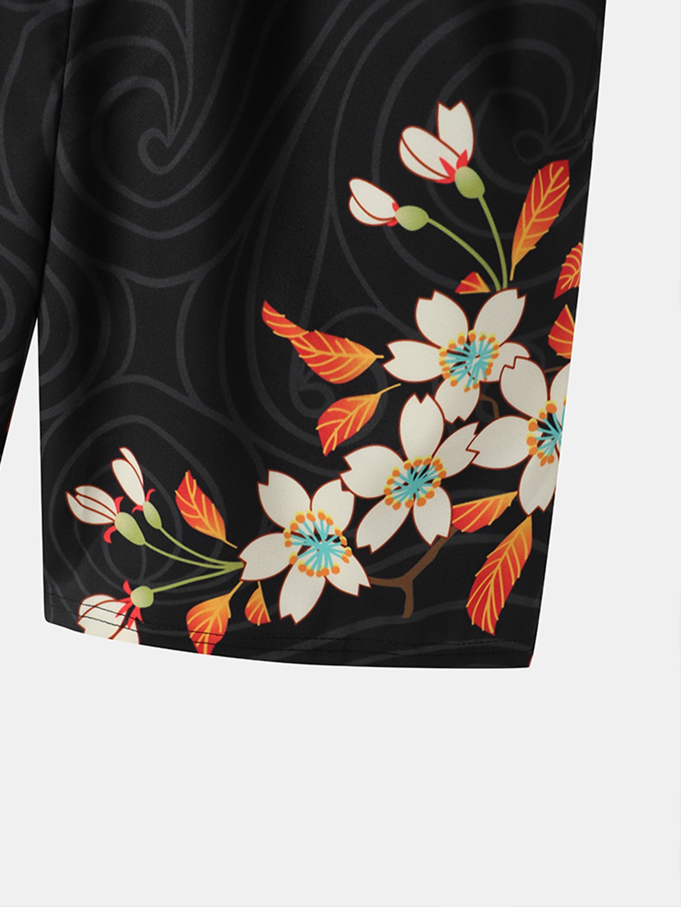Cherry Kimono Two-Piece Set