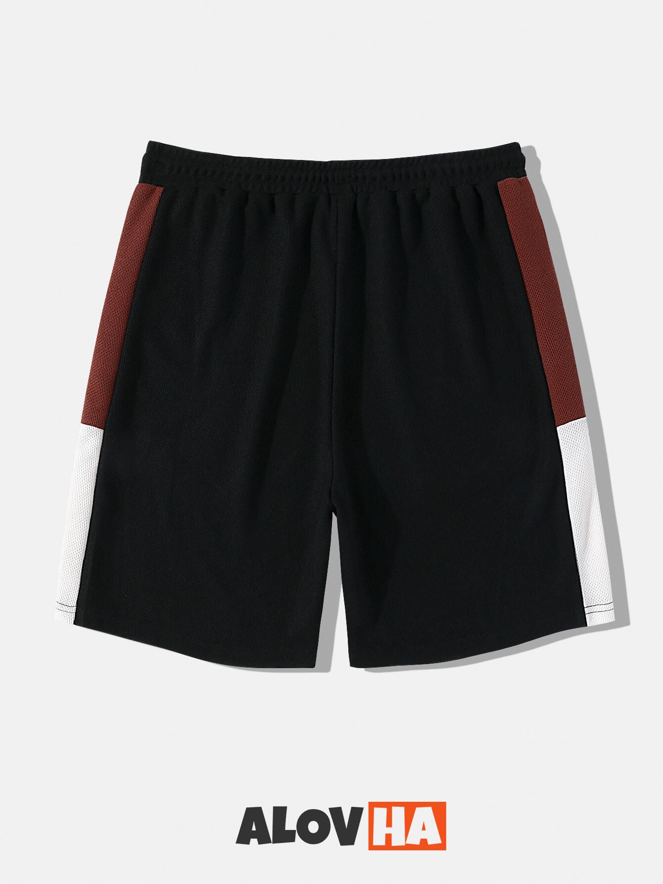 Knitted  Contrast Panel Pants