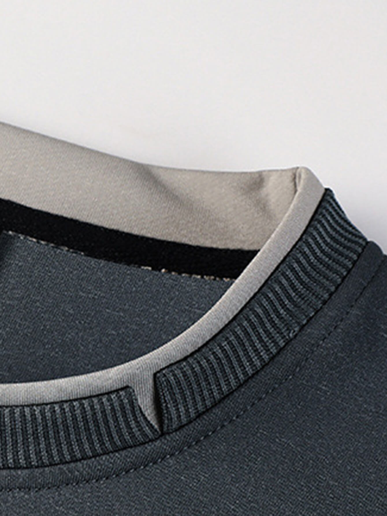 Men's Sweatshirt Pullover Round Neck Colorblock Street Long Sleeve Hoodie