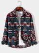 Multicolored Diamond Wool Overshirt