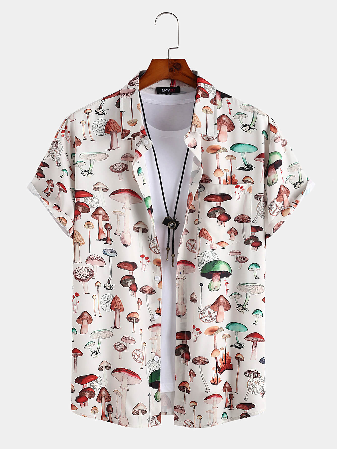 Mushroom Full Print Shirt