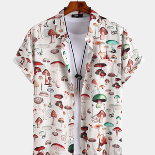 Mushroom Full Print Shirt