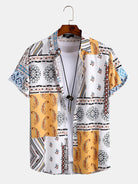 Paisley Pattern Ethnic Shirt