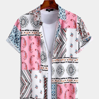 Paisley Pattern Ethnic Shirt