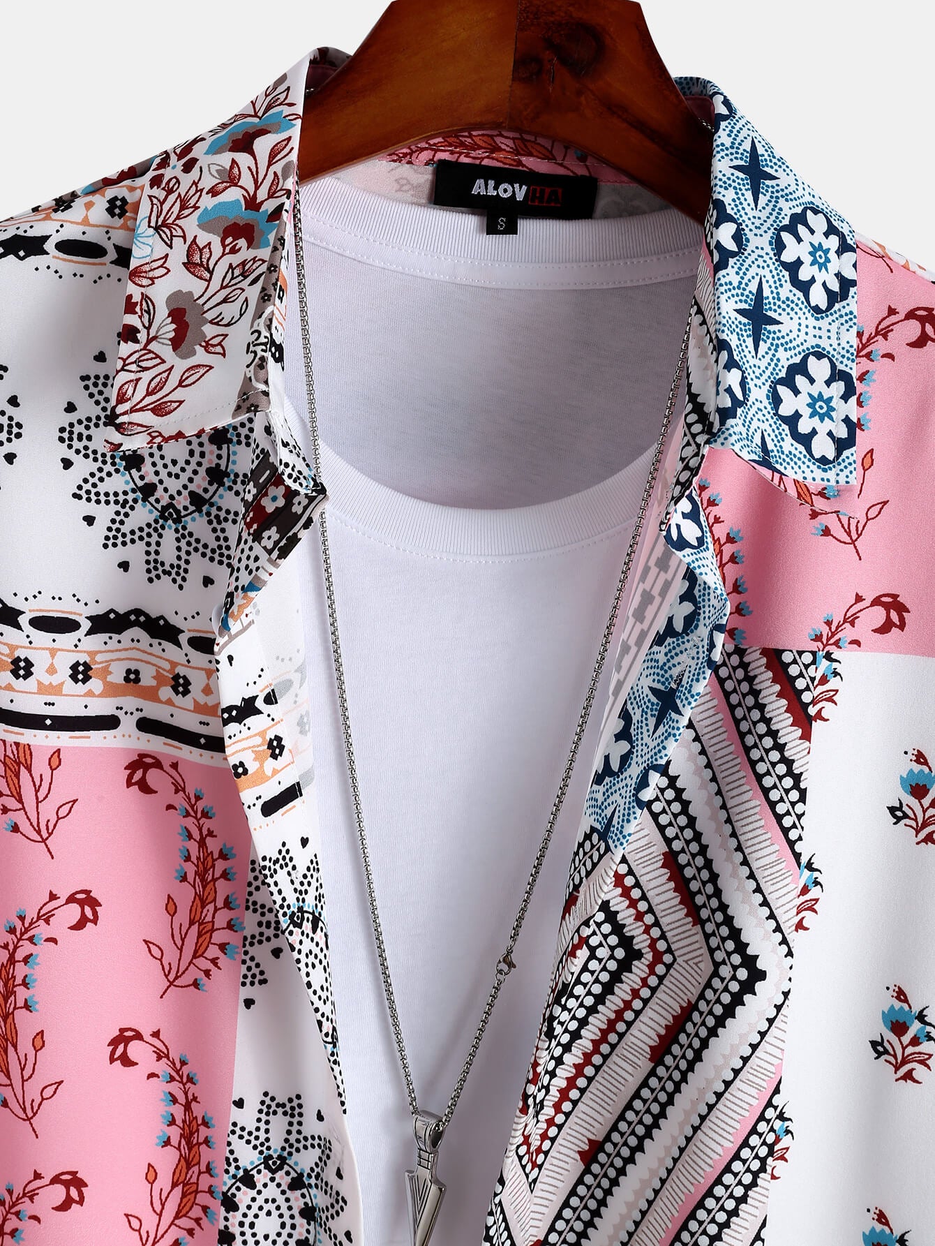 Paisley Pattern Ethnic Shirt